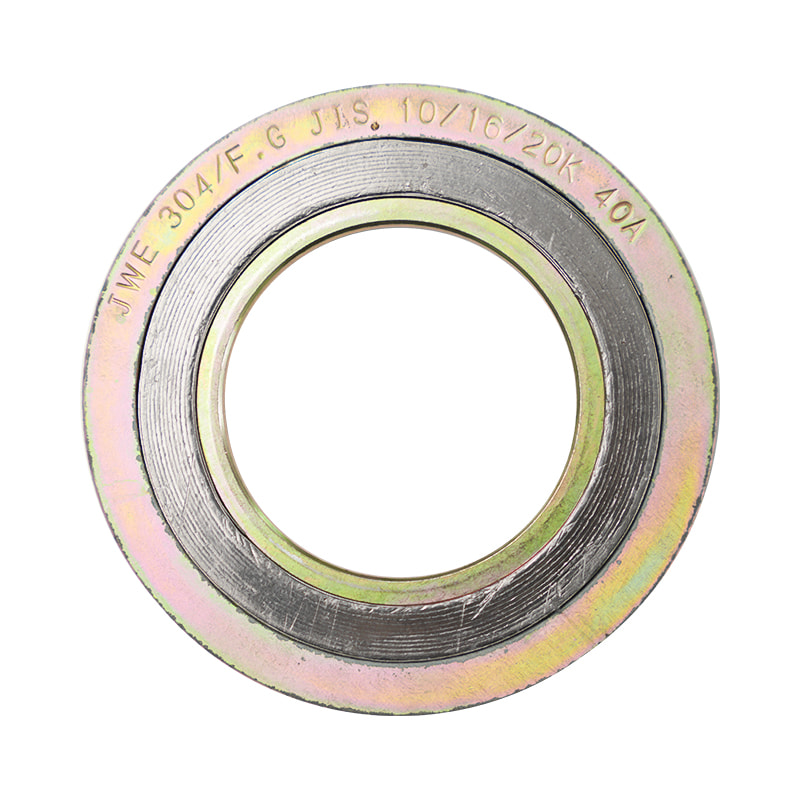 Cincin Luar Baja 304, Gasket Luka Spiral Grafit