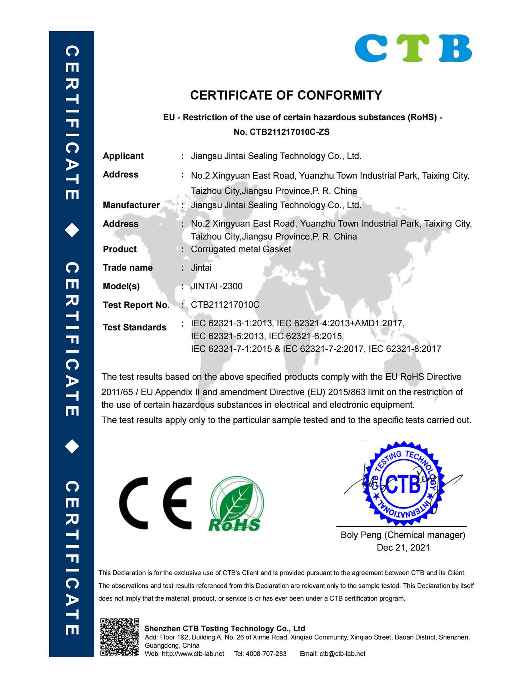 Gasket Logam Bergelombang (2)